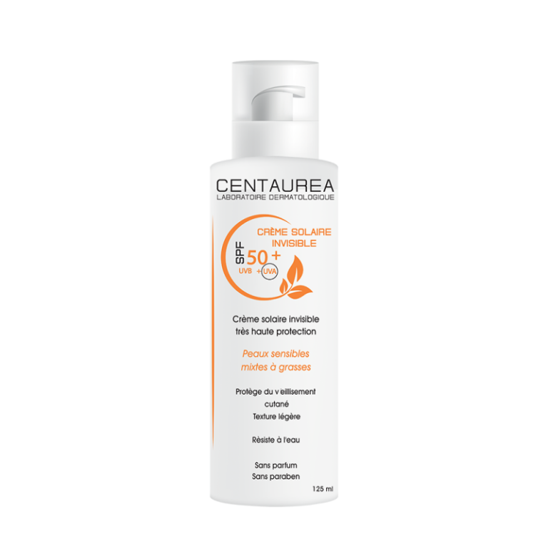 Centaurea Crème solaire invisible SPF50+ 125 ml