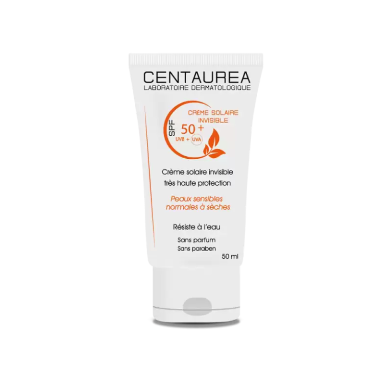 Centaurea Crème solaire invisible SPF50+ 50 ml