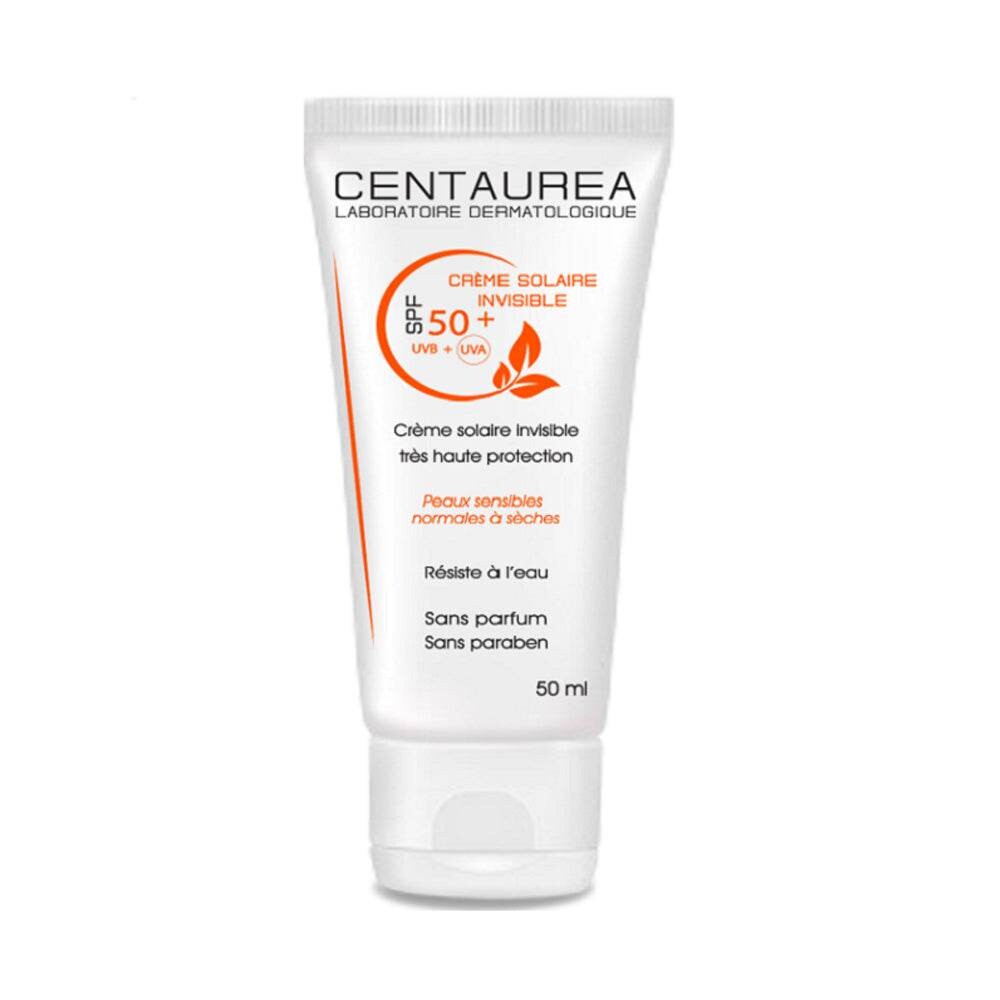 Centaurea Crème solaire invisible SPF50+