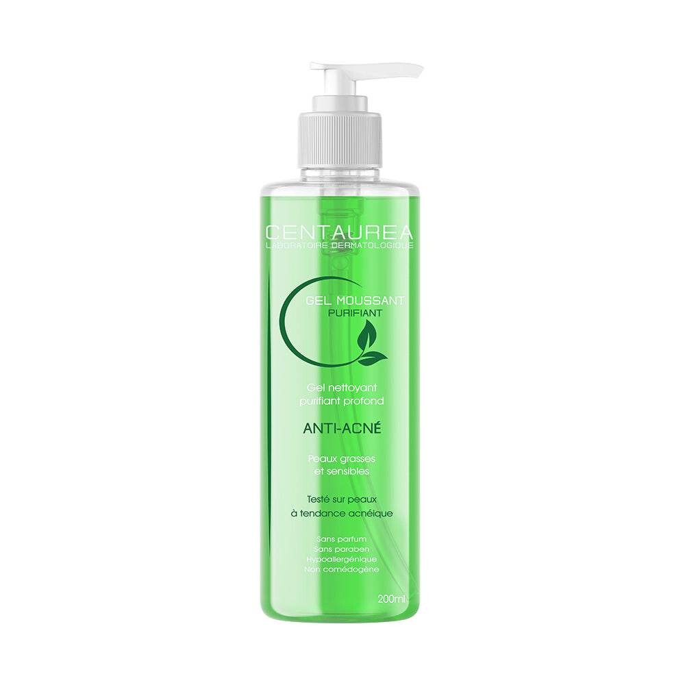 Centaurea Gel moussant purifiant anti-acné 200 ml Centaurea Gel moussant purifiant anti-acné 200 ml