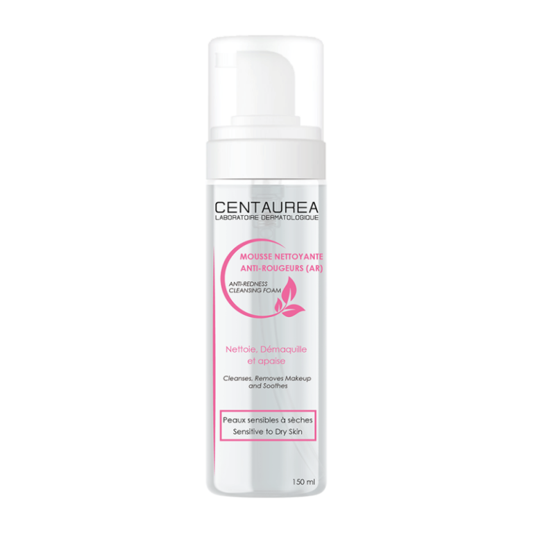 Centaurea Mousse nettoyante anti-rougeurs 150 ml