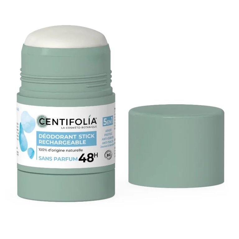 Centifolia Déodorant stick rechargeable sans parfum bio