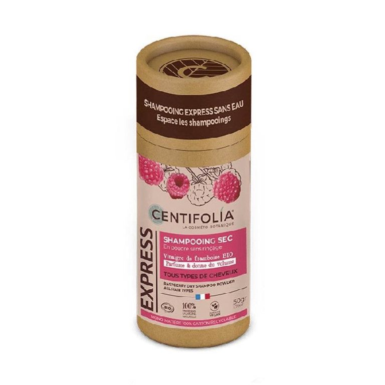Centifolia Shampoing sec en poudre Framboise