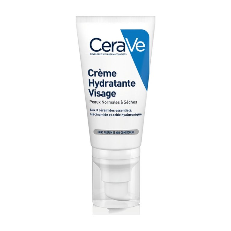 CeraVe Crème hydratante visage Peau normale à sèche 52 ml