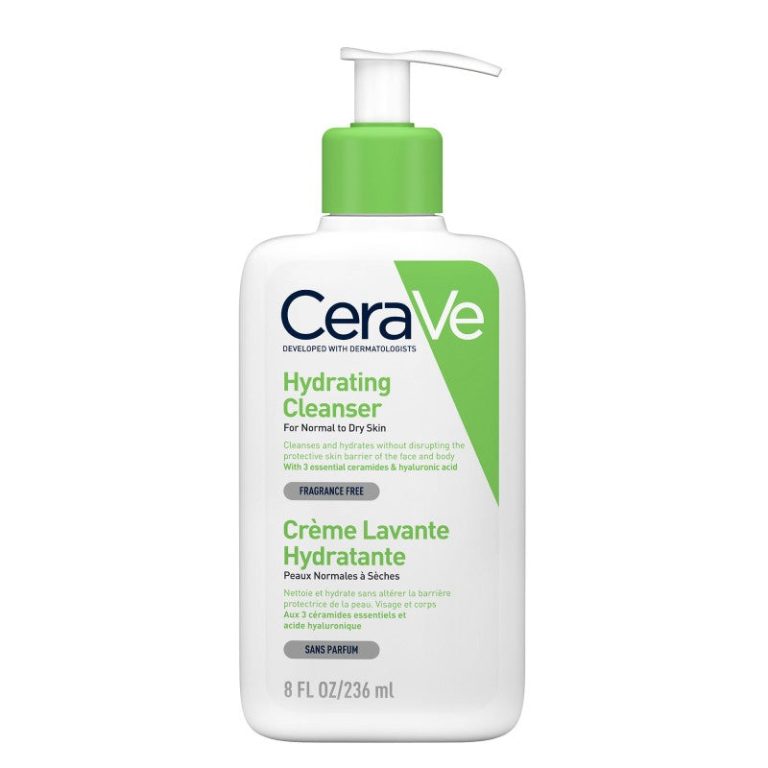 CeraVe Crème lavante hydratante Peau normale à sèche 236 ml