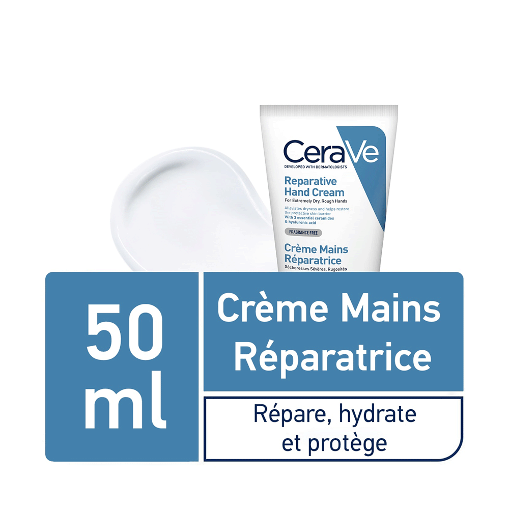 CeraVe Crème mains réparatrice Hydratation intense CeraVe Crème mains réparatrice Hydratation intense