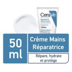 CeraVe Crème mains réparatrice pour mains sèches et abîmées 50 ml