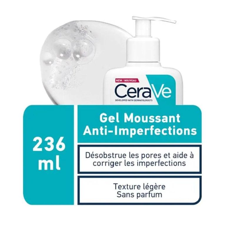 CeraVe Gel moussant anti-imperfections 236 ml