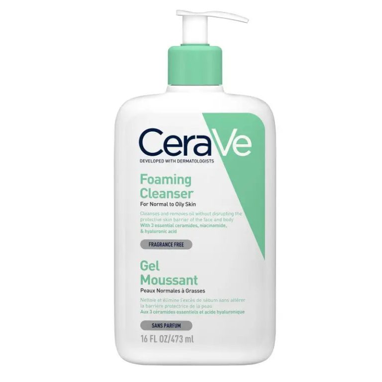 CeraVe Gel moussant nettoyant Peau normale à grasse 473 ml