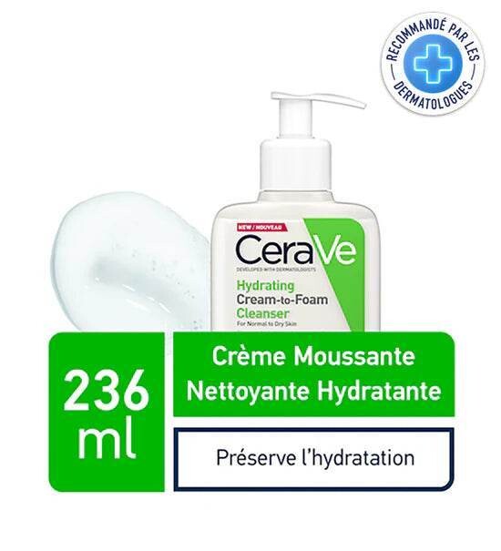 CeraVe Mousse nettoyante hydratante 236 ml CeraVe Mousse nettoyante hydratante 236 ml
