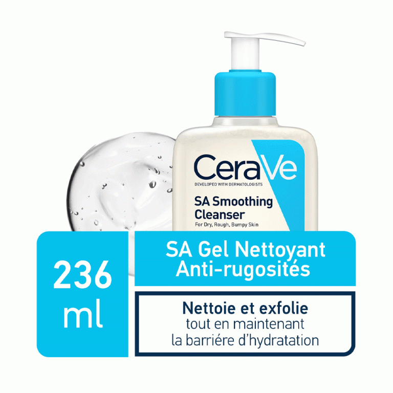 CeraVe SA Gel nettoyant anti-rugosités Corps et visage