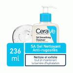 CeraVe SA Gel nettoyant anti-rugosités hydratant