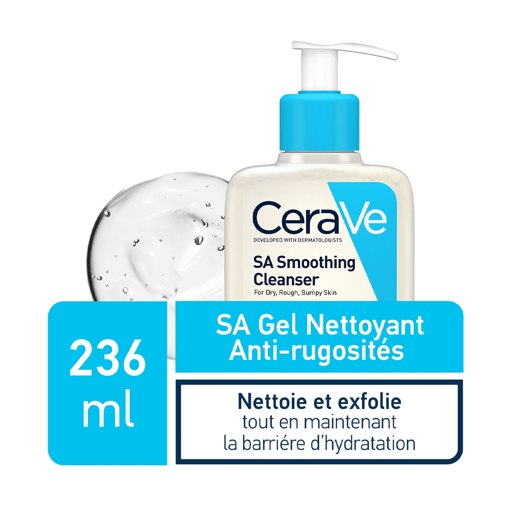 CeraVe SA Gel nettoyant anti-rugosités hydratant CeraVe SA Gel nettoyant anti-rugosités hydratant