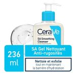 CeraVe SA Gel nettoyant anti-rugosités Peau sèche et rugueuse 236 ml