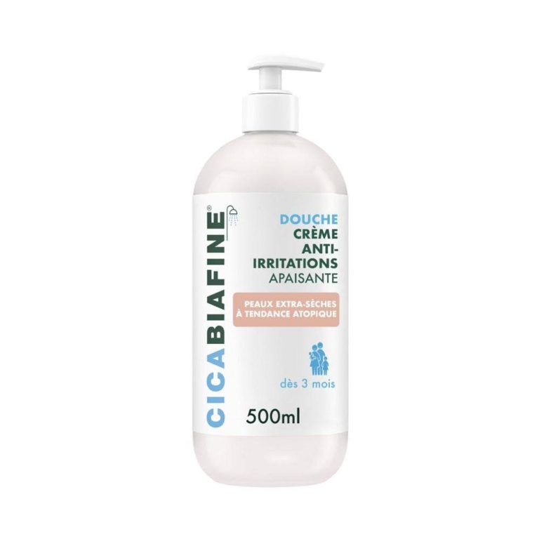 Cicabiafine Crème douche anti-irritations apaisante 500 ml