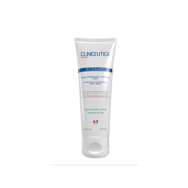 Cliniceutica Eczamid Crème nourrissante hydratante corps 200 ml