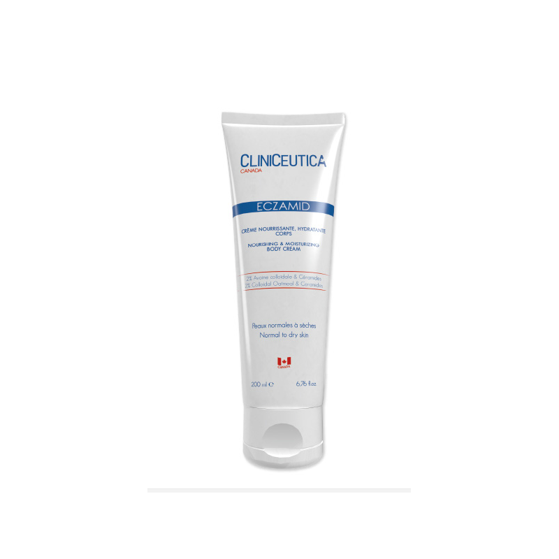 Cliniceutica Eczamid Crème nourrissante hydratante corps 200 ml Cliniceutica Eczamid Crème nourrissante hydratante corps 200 ml