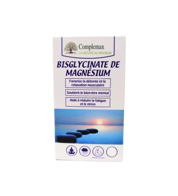 Complemax Bisglycinate de magnésium 30 gélules Complemax Bisglycinate de magnésium 30 gélules