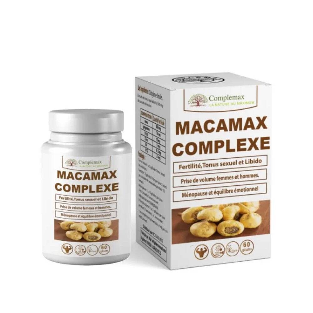 Complemax Maca Max 60 gélules Complemax Maca Max 60 gélules