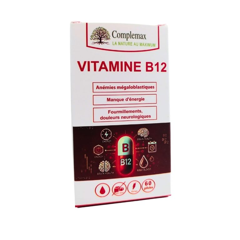 Complemax Vitamine B12 Énergie système nerveux 60 gélules