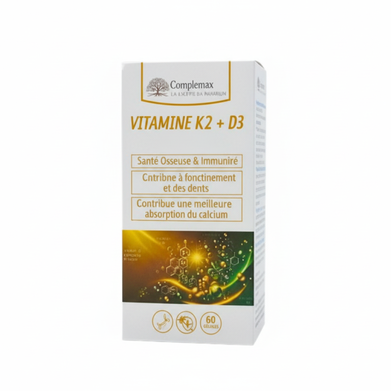 Complemax Vitamine K2 + D3 60 gélules