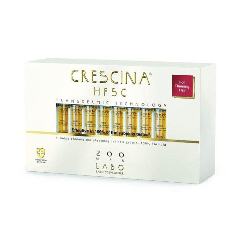 Crescina Transdermic HFSC 200 Homme 20 ampoules x 3,5 ml