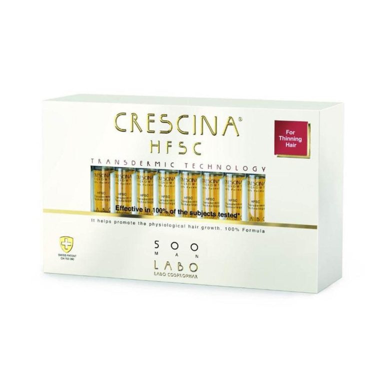 Crescina Transdermic HFSC 500 Homme 20 ampoules x 3,5 ml