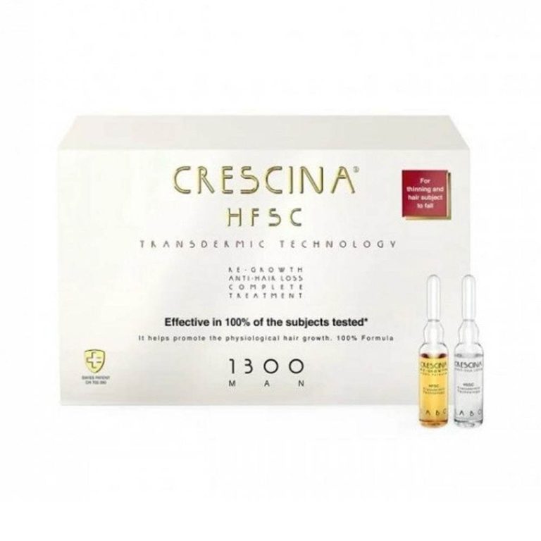 Crescina Transdermic HFSC Complete Treatment 1300 Homme 10+10 x 3,5 ml