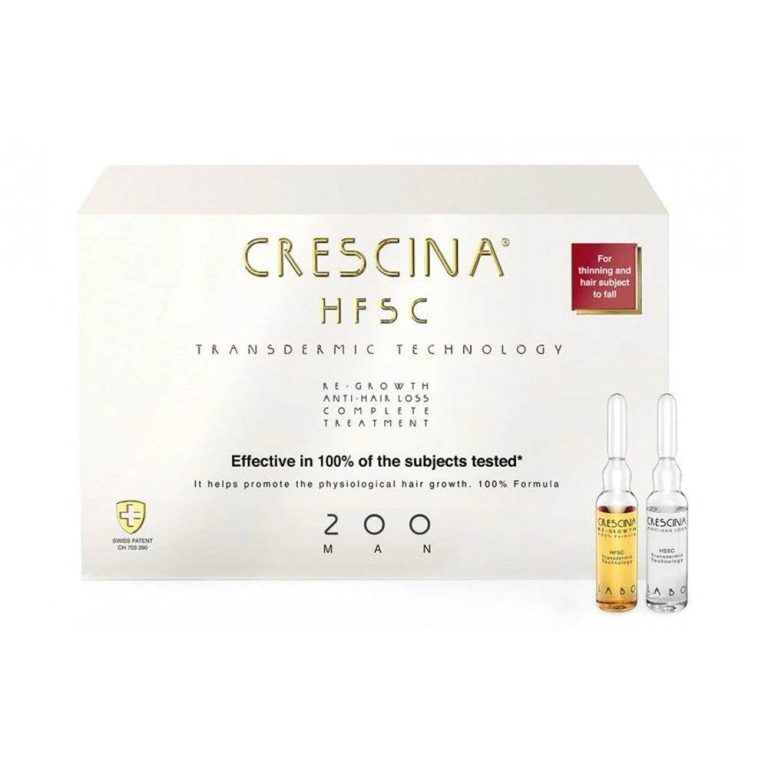 Crescina Transdermic HFSC Complete Treatment 200 Homme 10+10 x 3,5 ml