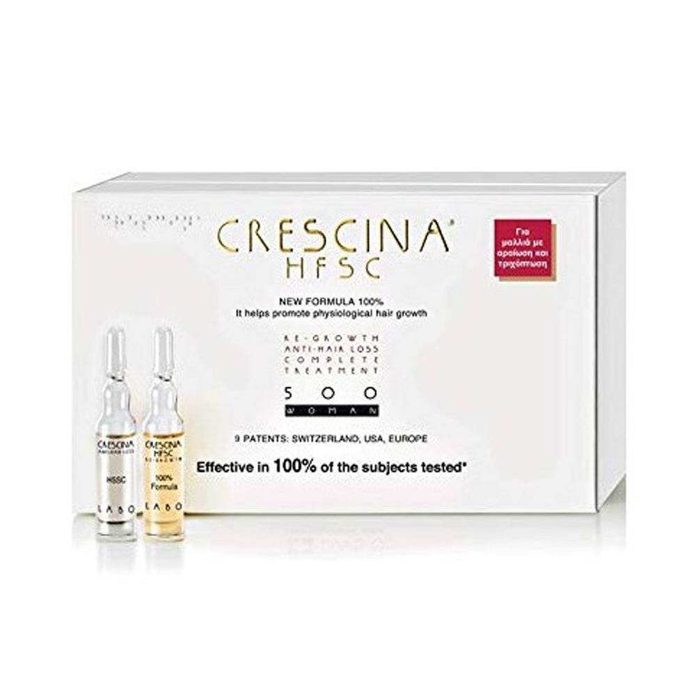 Crescina Transdermic HFSC Complete Treatment 500 Femme 10+10 x 3,5 ml Crescina Transdermic HFSC Complete Treatment 500 Femme 10+10 x 3,5 ml