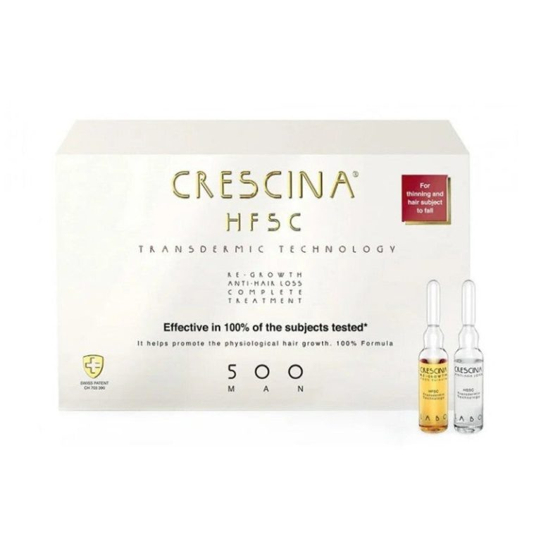 Crescina Transdermic Re-Growth + Anti-Hair Loss 500 Homme