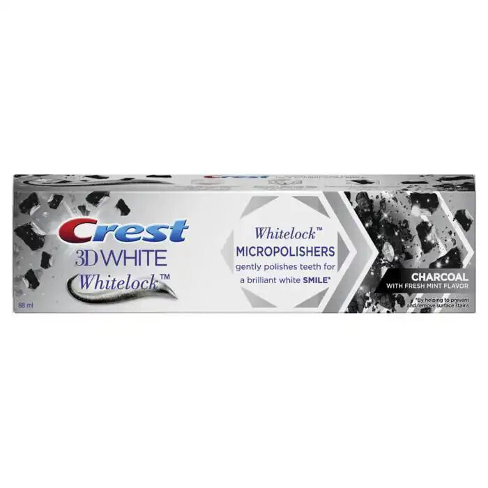 Crest 3D White Dentifrice Whitelock Charcoal 88 ml Crest 3D White Dentifrice Whitelock Charcoal 88 ml
