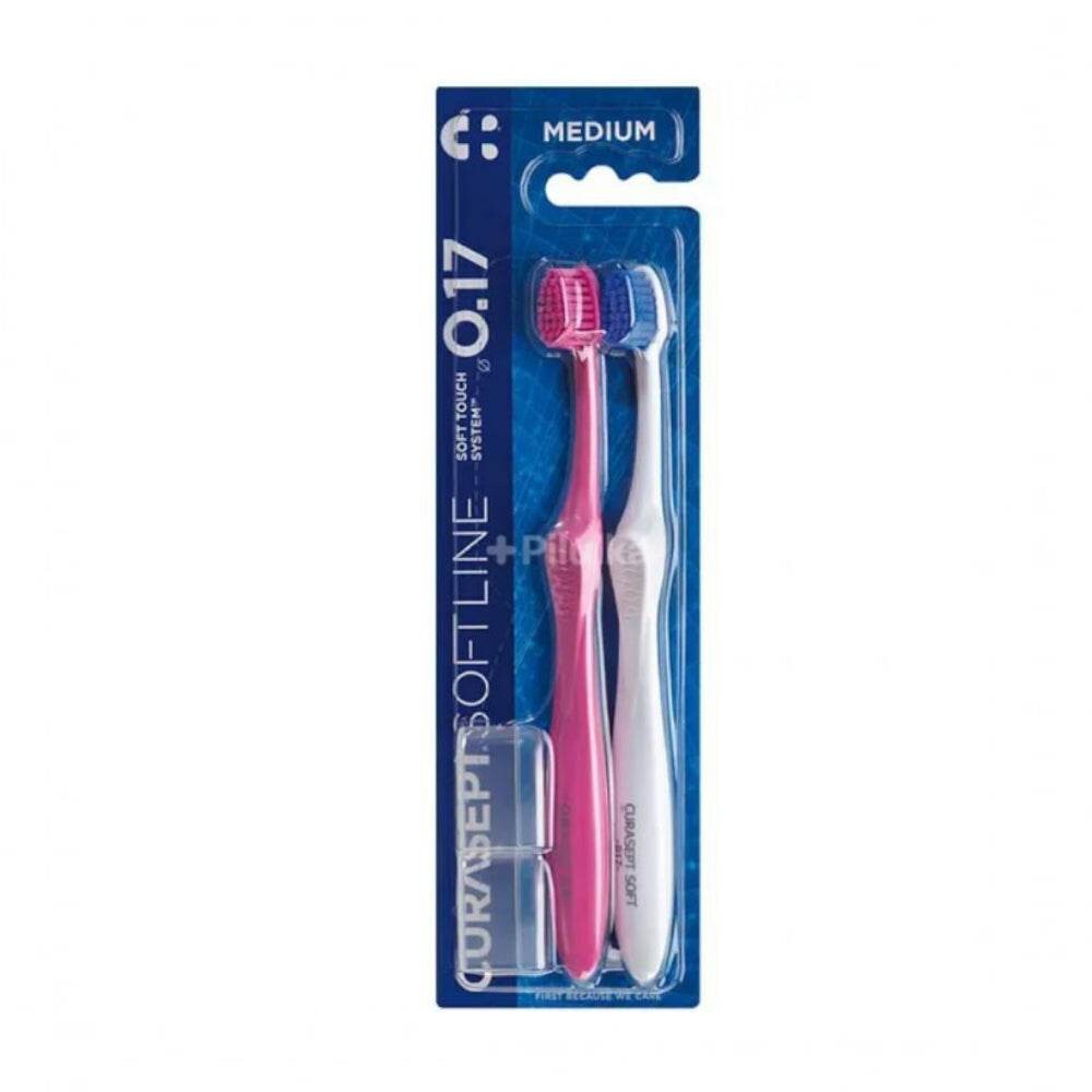 Curasept Brosse à dents Medium 017 Pack Curasept Brosse à dents Medium 017 Pack