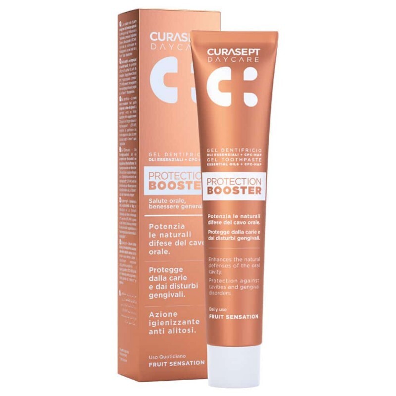 Curasept Daycare Protection Booster Dentifrice Fruit Sensation 75 ml Curasept Daycare Protection Booster Dentifrice Fruit Sensation 75 ml