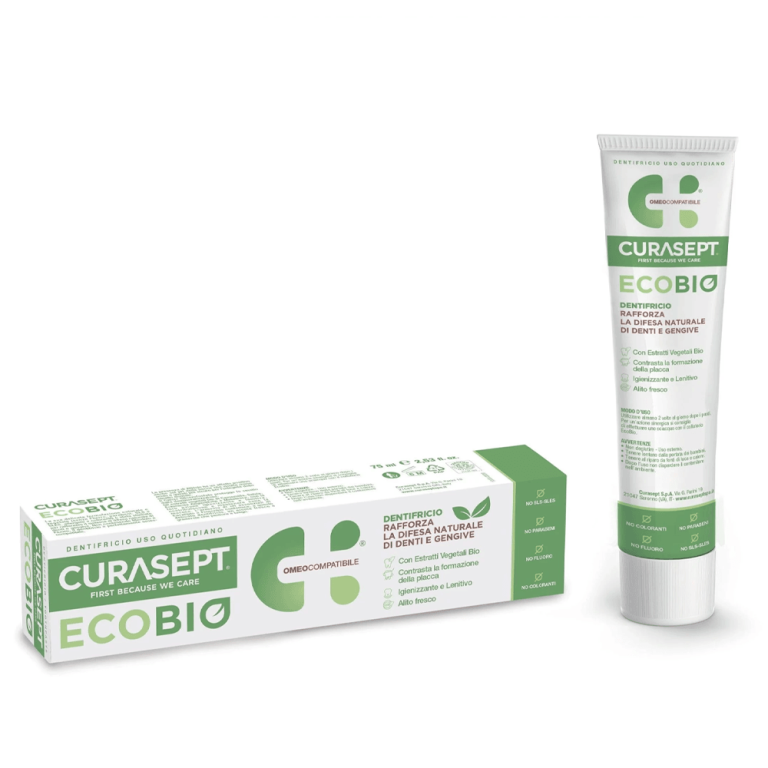 Curasept EcoBio Dentifrice naturel 75 ml