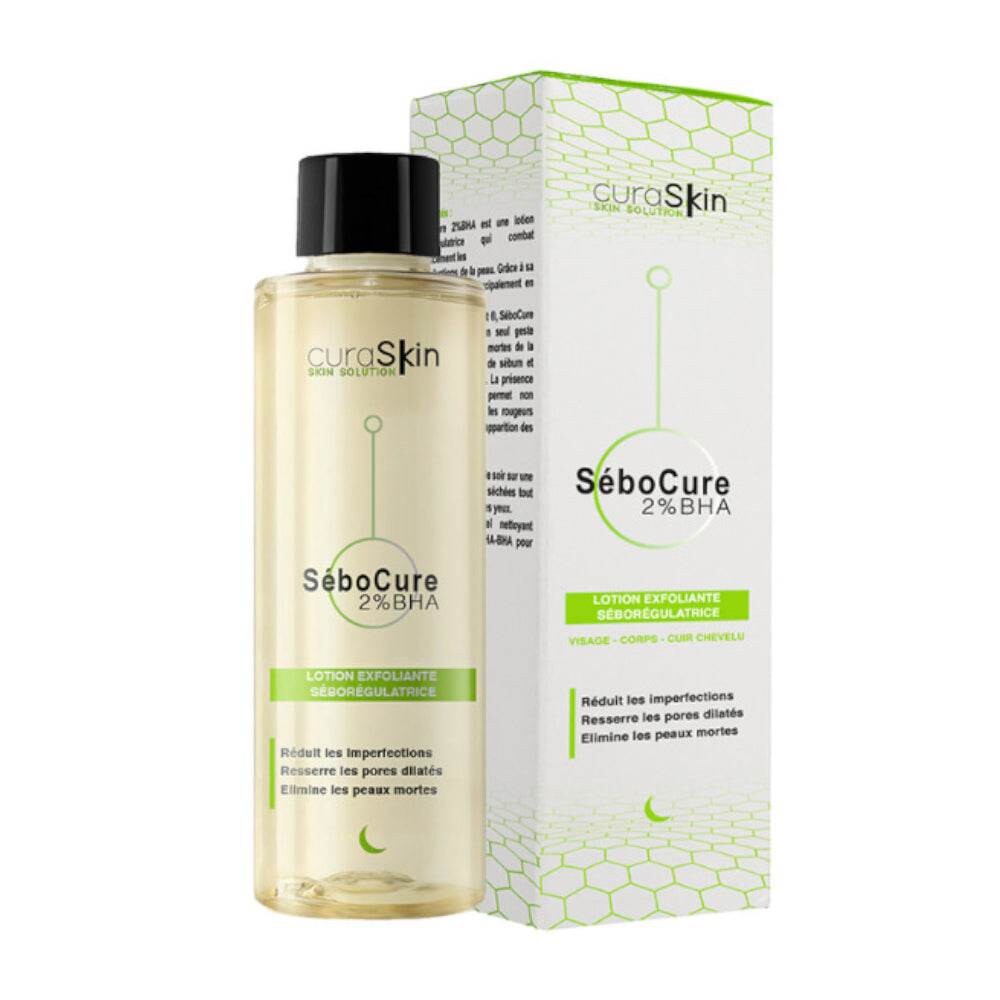 Curaskin Sebocure Lotion exfoliante 2% BHA 100 ml Curaskin Sebocure Lotion exfoliante 2% BHA 100 ml