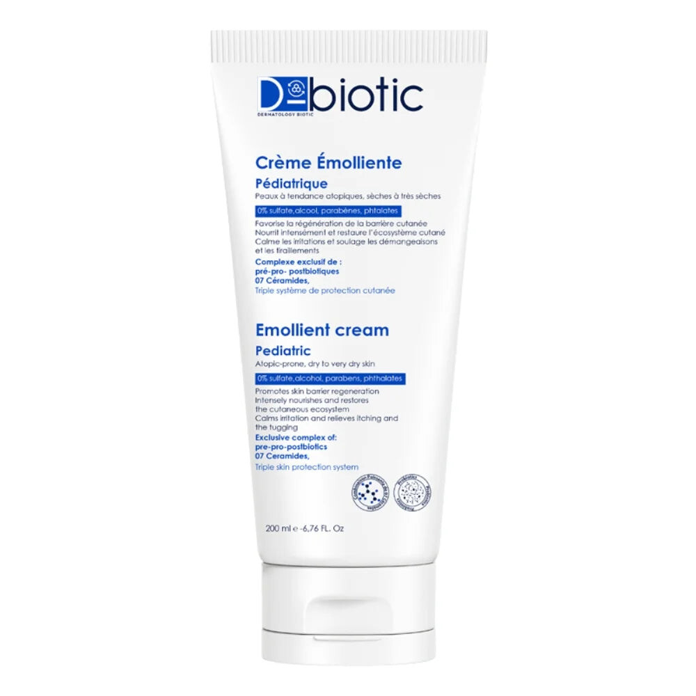 D-Biotic Crème émolliente pédiatrique 200 ml D-Biotic Crème émolliente pédiatrique 200 ml