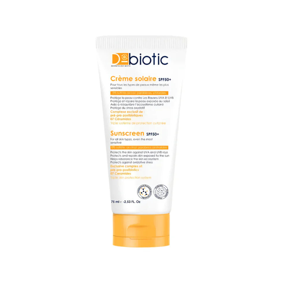 D-Biotic Crème solaire SPF50+ 75 ml D-Biotic Crème solaire SPF50+ 75 ml