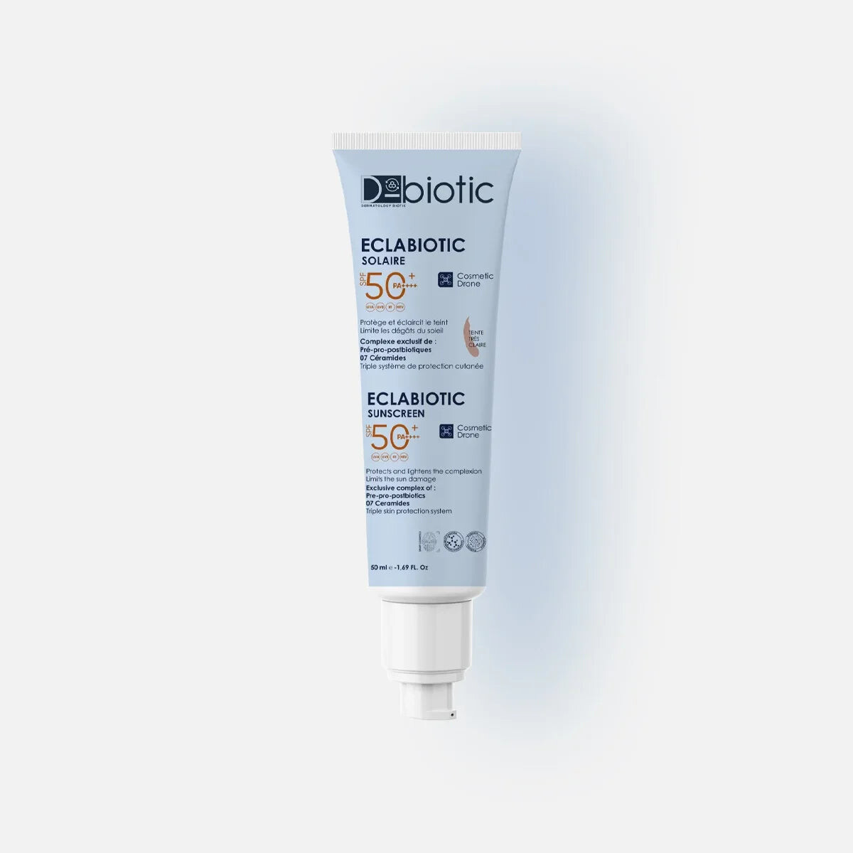 D-Biotic Eclabiotic Solaire Crème teintée très claire SPF50+ 50 ml D-Biotic Eclabiotic Solaire Crème teintée très claire SPF50+ 50 ml