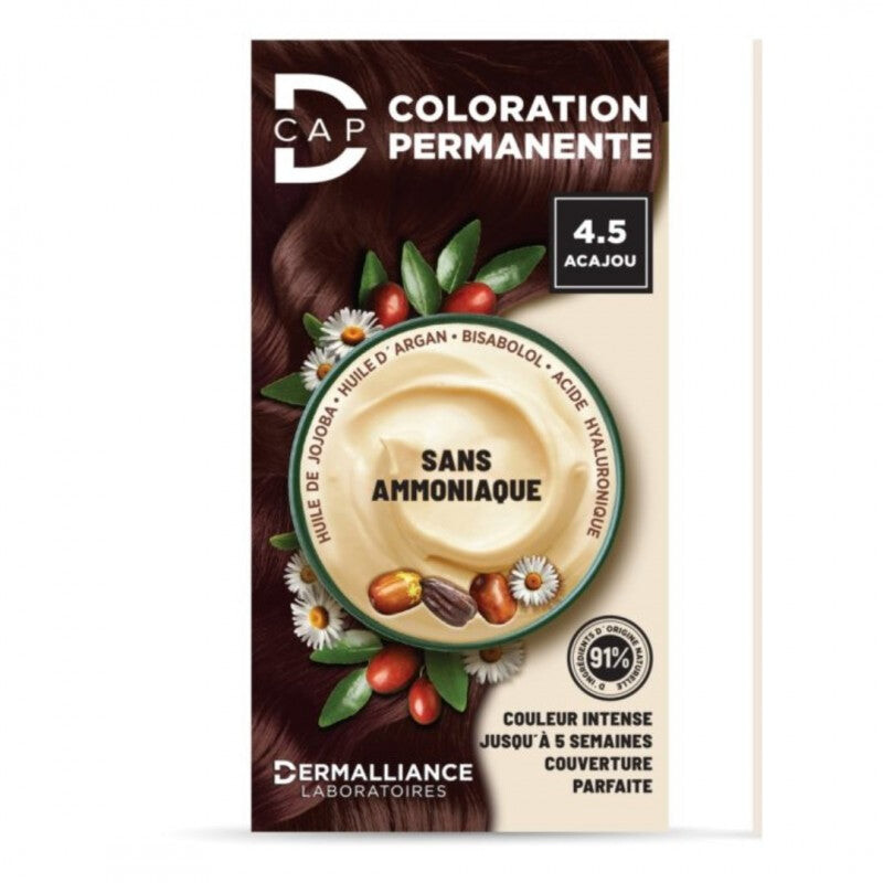 D-Cap Coloration permanente 4.5 Acajou D-Cap Coloration permanente 4.5 Acajou