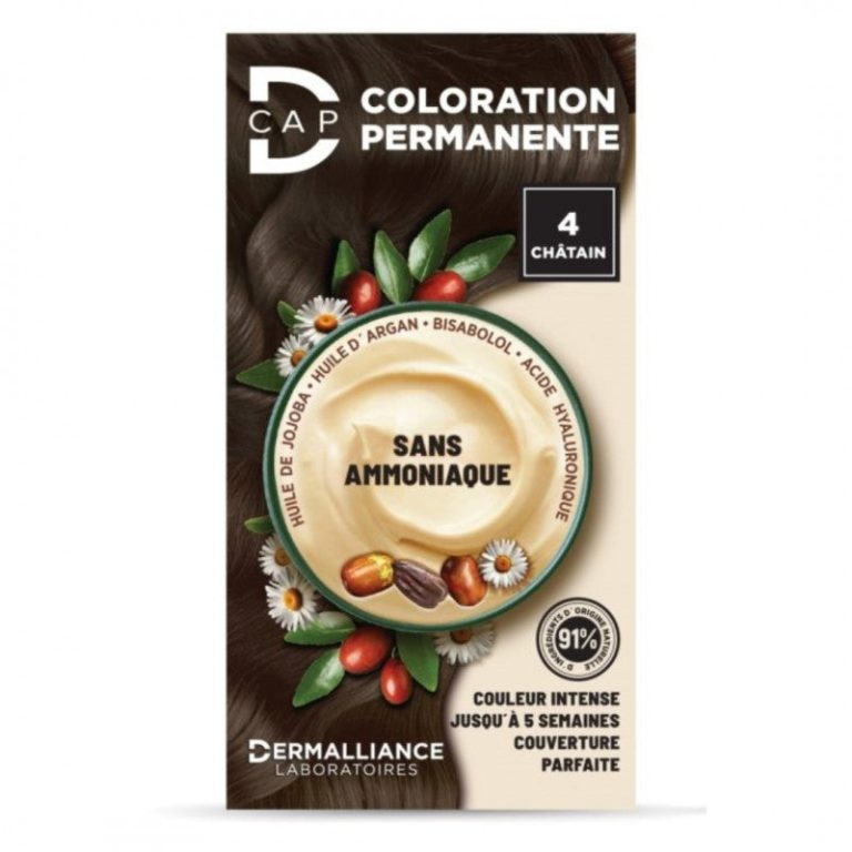 D-Cap Coloration permanente 4 Châtain