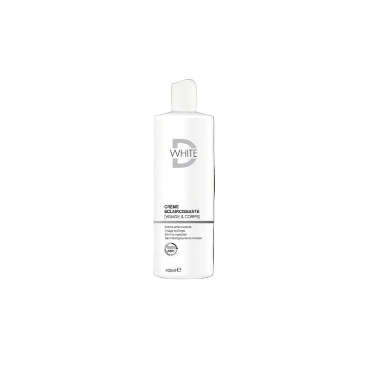D-White Crème éclaircissante visage et corps 400 ml