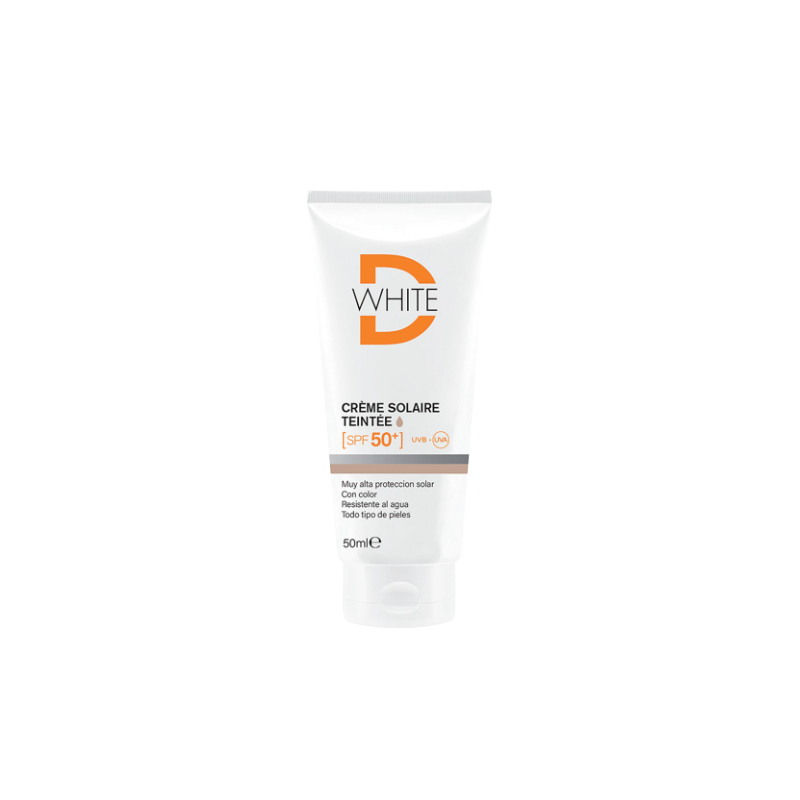 D-White Crème solaire teintée SPF50+ 50 ml D-White Crème solaire teintée SPF50+ 50 ml
