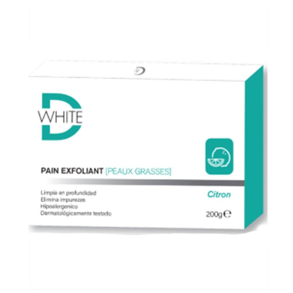 D-White Pain exfoliant citron peaux grasses 200 g
