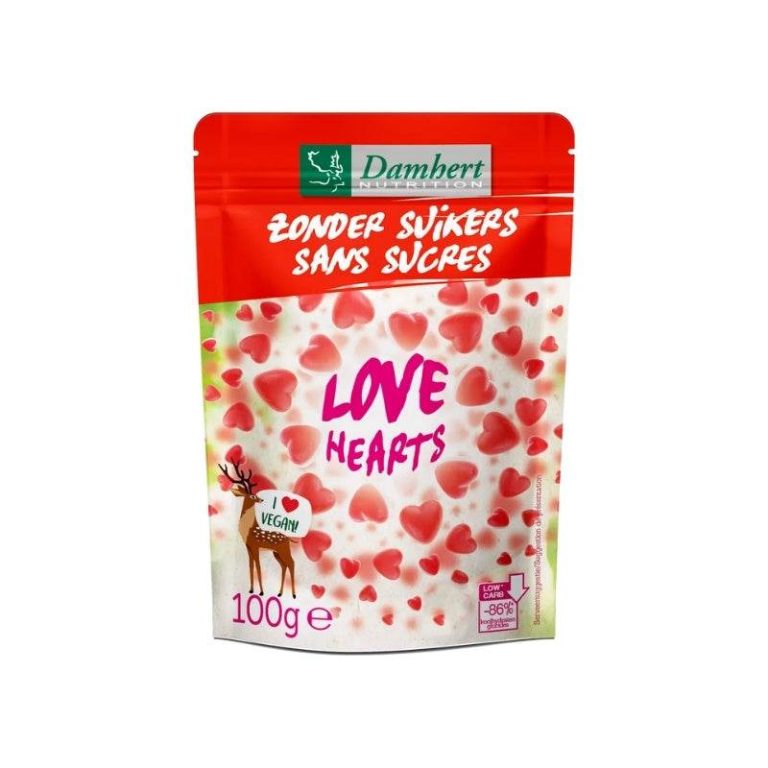 Damhert Love Hearts Bonbons gommes 100 g
