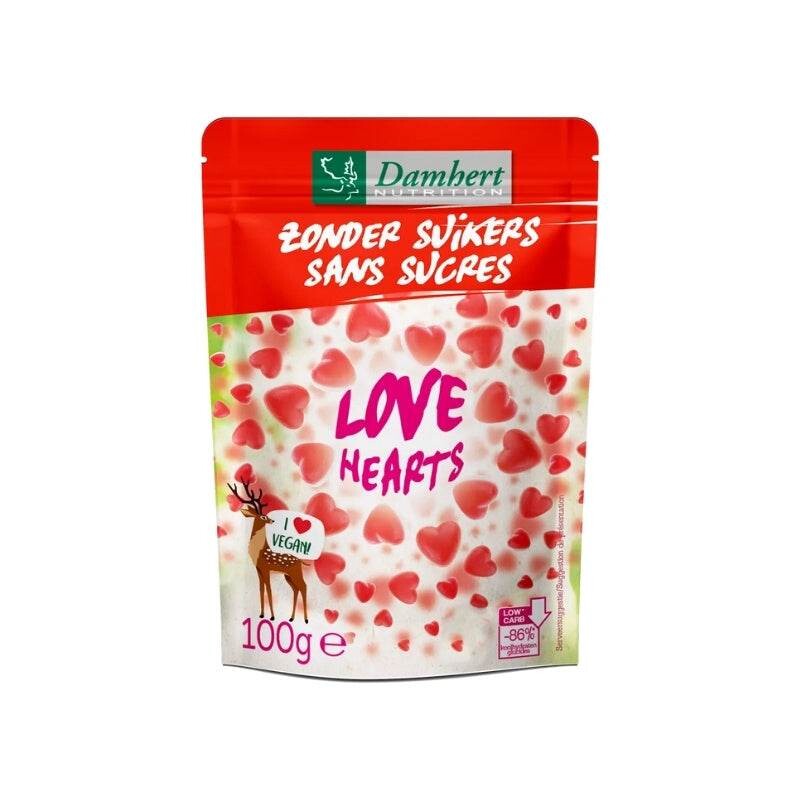 Damhert Love Hearts Bonbons gommes 100 g Damhert Love Hearts Bonbons gommes 100 g