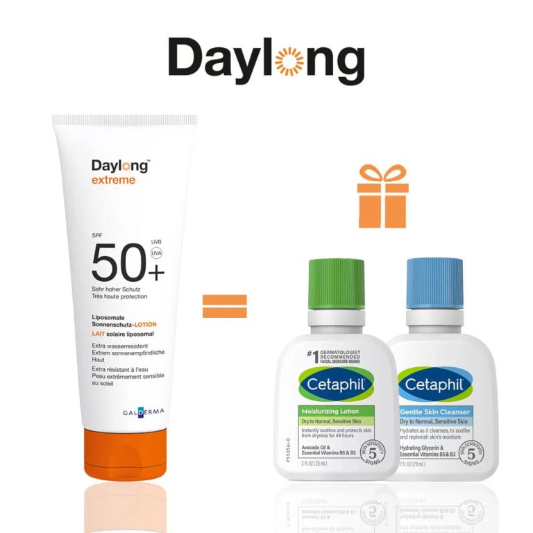 Daylong Extreme 50+ 100 ml + mini pack Cetaphil Lotion & Cleanser