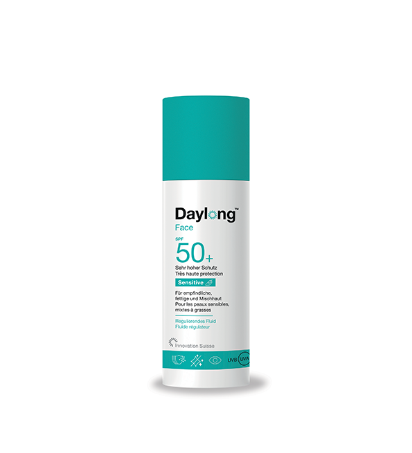 Daylong Sensitive Face Fluide solaire régulateur SPF50 50 ml Daylong Sensitive Face Fluide solaire régulateur SPF50 50 ml