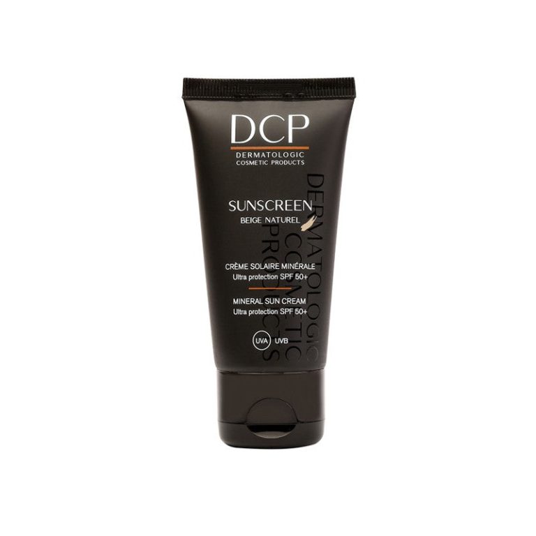 DCP Sunscreen Crème solaire minérale beige naturel SPF50+ 50 ml