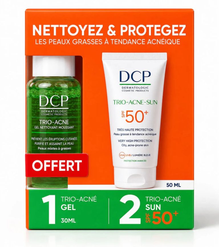 DCP Trio-Acné Sun Crème solaire SPF50+ 50 ml